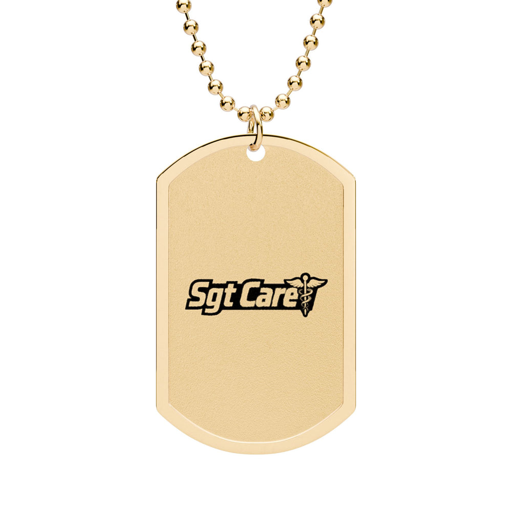 Sgt Care Dog Tag