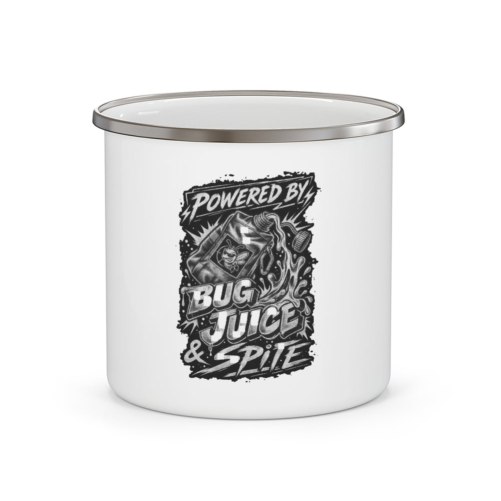 Powered By Bug Juice & Spite Camp Mug