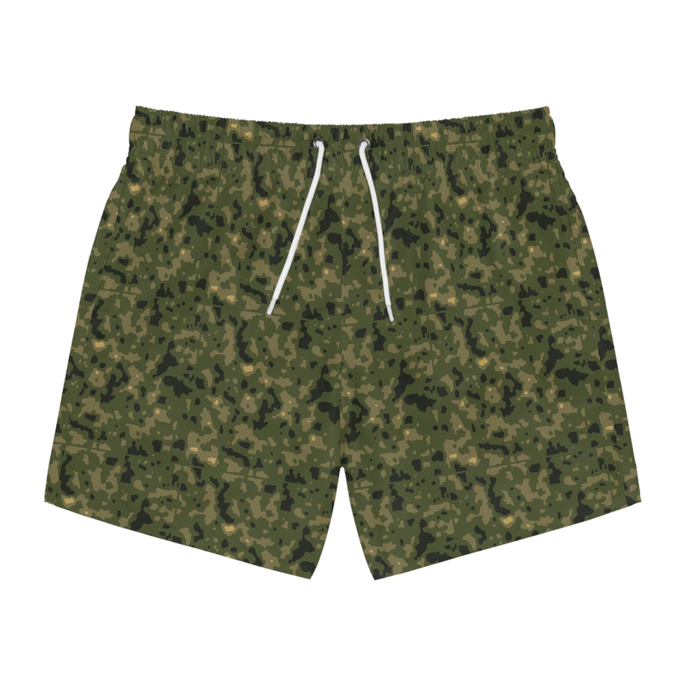 Green Weenie Camo Swim Trunks