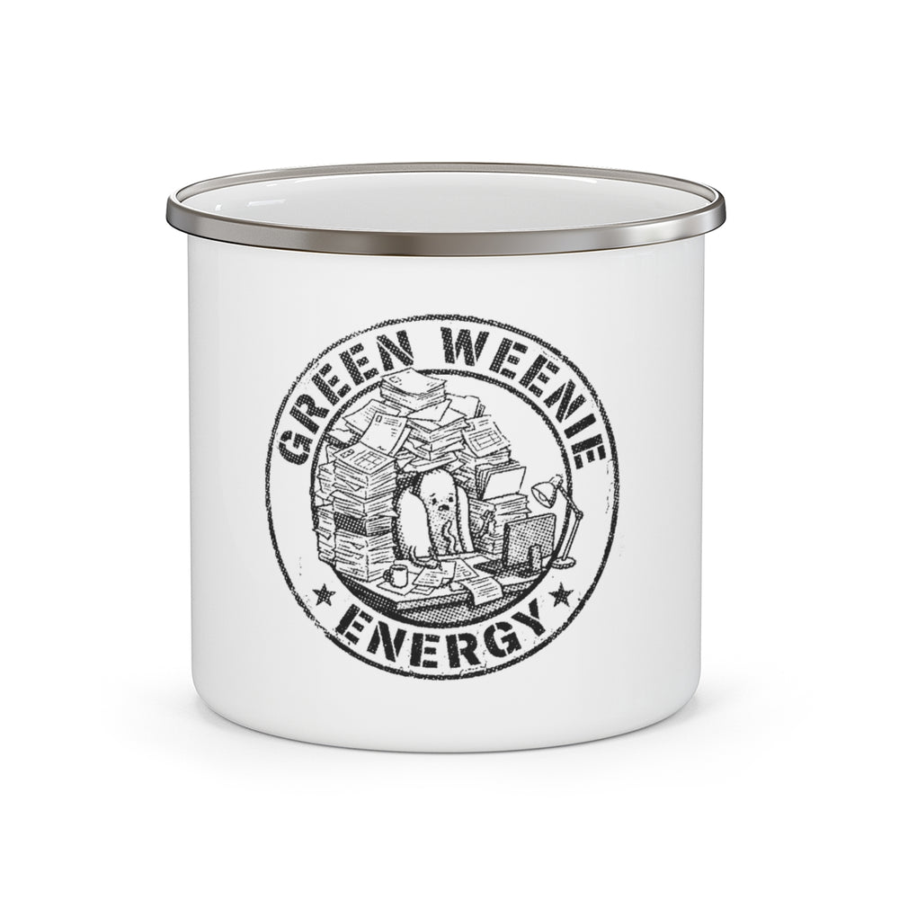 Green Weenie Energy Camp Mug