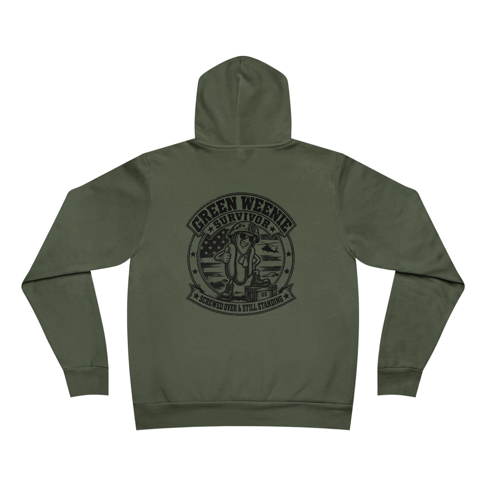 Green Weenie Survivor Hoodie