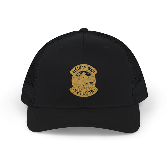 Vietnam War Veteran Trucker Cap