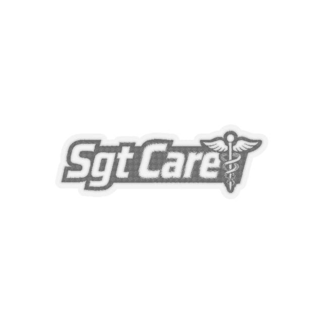 Sgt Care Mark Sticker