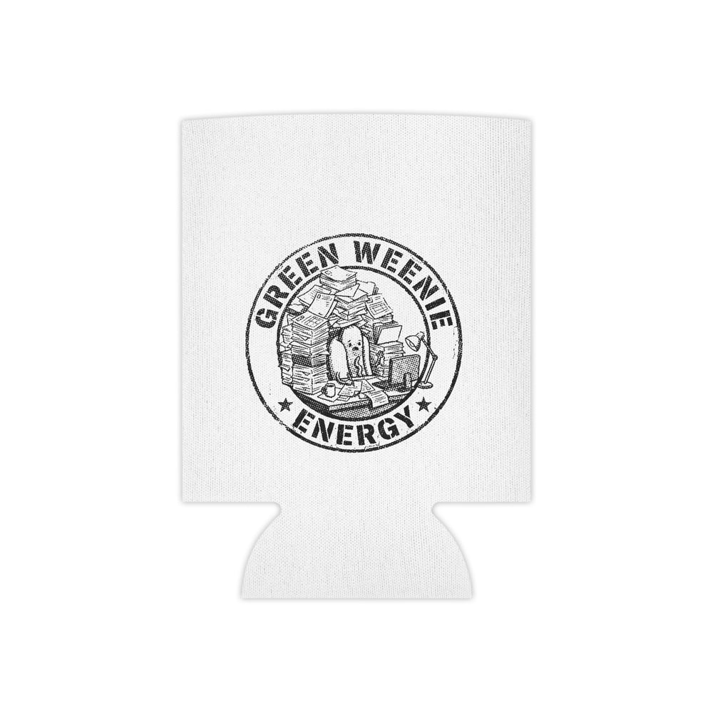Green Weenie Energy Can Cooler