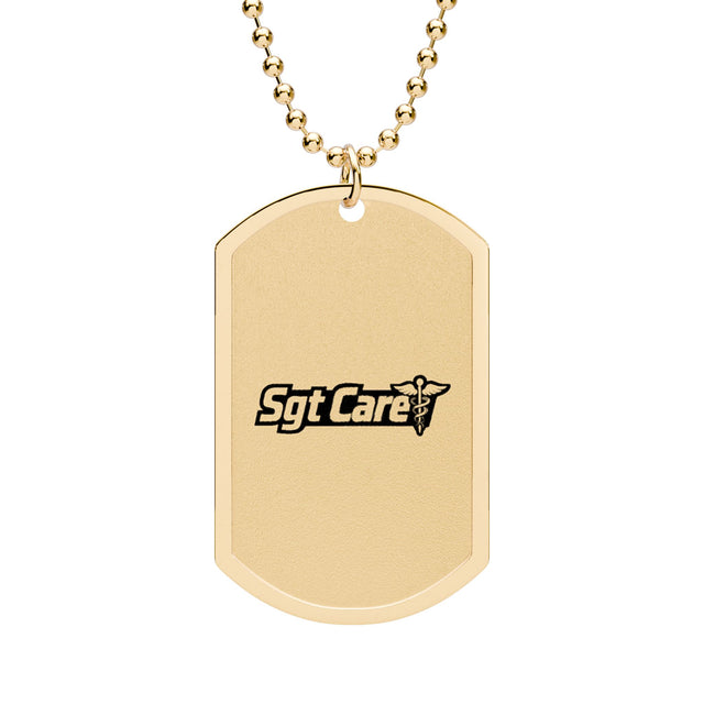 Sgt Care Dog Tag