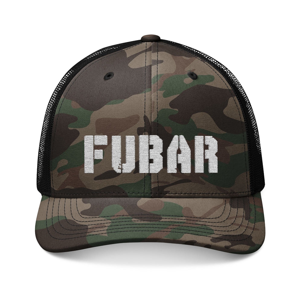 FUBAR Camo Trucker Cap