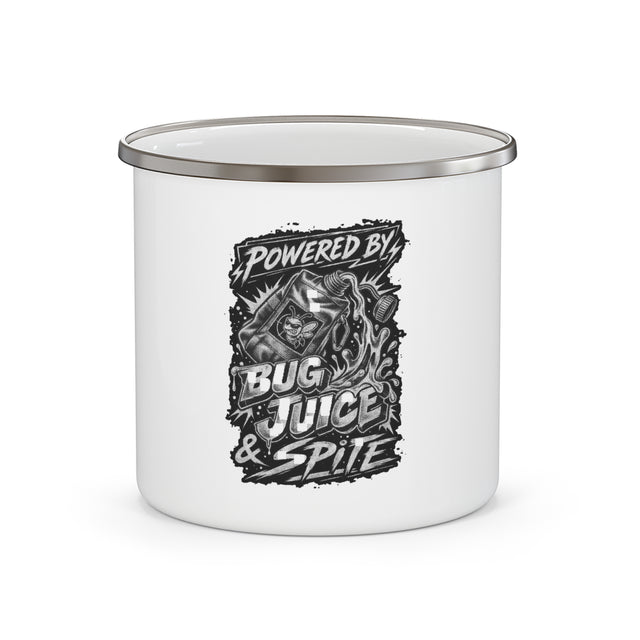 Powered By Bug Juice & Spite Camp Mug