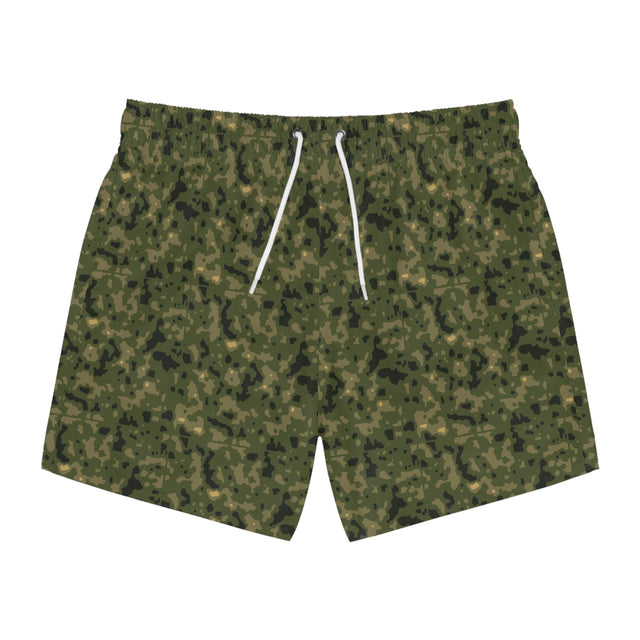 Green Weenie Camo Swim Trunks