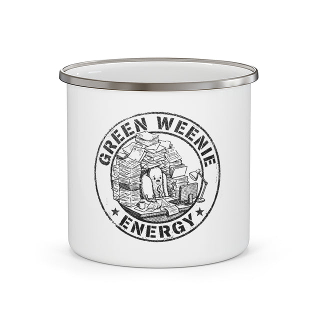 Green Weenie Energy Camp Mug